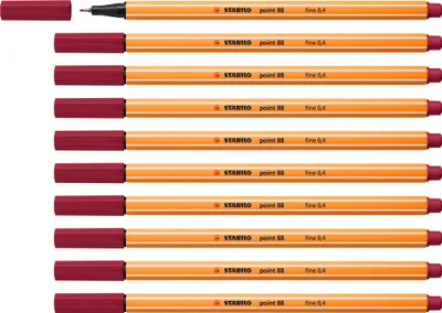 Immagine prodotto di Stabilo - Fineliner Point 88/19 F Heidepaare | 1 pezzo | 10 pezzi