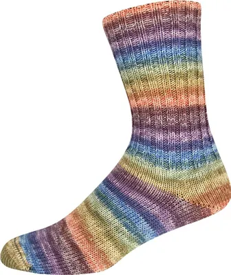 Produktbild von ONline - Supersocke 100 Sort. 387 Merino Extrafein Color 3180