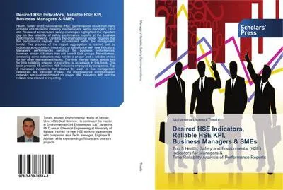 Produktbild von Desired HSE Indicators, Reliable HSE KPI, Business Managers & SMEs