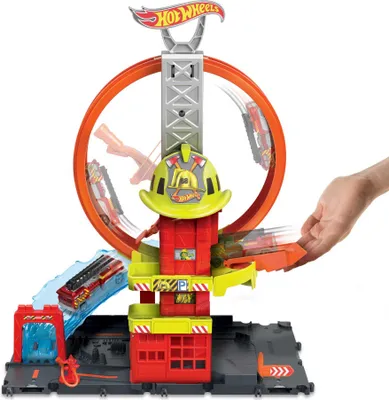 Produktbild von Hot Wheels Městská super hasičská stanice