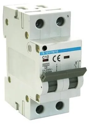 Magnetothermischer Schutzschalter 2-polig 10 A 6 kA Klasse C 400 V