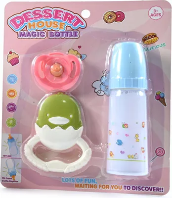 Produktbild von Puppen Spielset Magische Milchflasche Schnuller & Rassel Zubehör für Puppenmamas