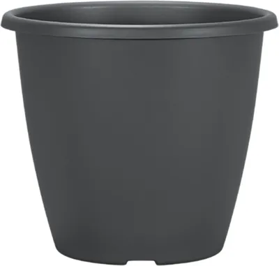 Produktbild von Geli Pflanztopf Blumentopf Nevada 27 anthrazit Rund Kunststoff m. Bodenlöcher
