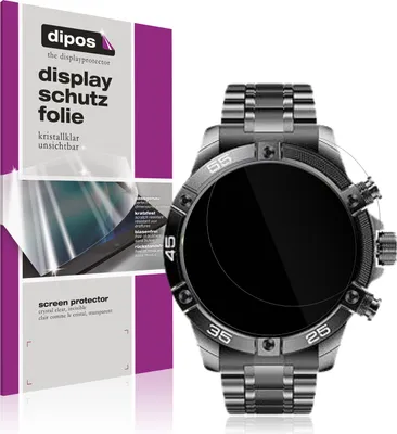 Produktbild von 6x Schutzfolie für OHUGNA Smartwatch 1.53 Zoll klar Displayschutzfolie Folie Display Schutz dipos