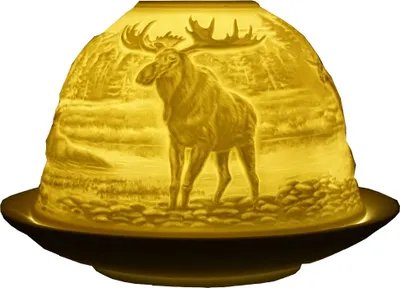 Produktbild von Windlicht Dome Light Elche Elch