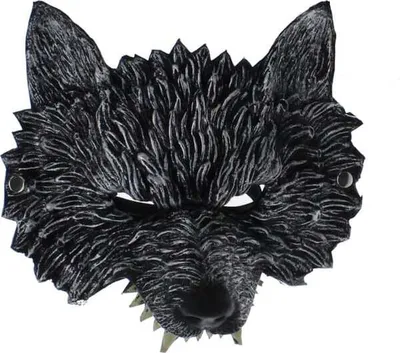 Produktbild von Wolfsmaske für Erwachsene, Einheitsgröße
