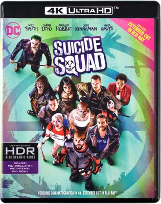 Produktbild von Suicide Squad (nur Originalversion) [BLU-RAY 4K+BLU-RAY]