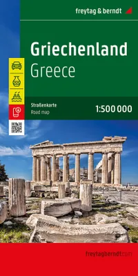 Produktbild von Griechenland, Straßenkarte 1:500.000, freytag & berndt