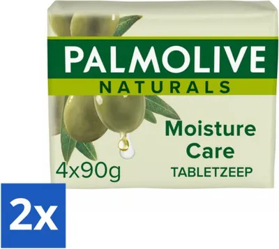 Produktbild von Palmolive Seifentabletten Naturals Olivenmilch 4x 90 g - Vorteilspack - 2 Stücke
