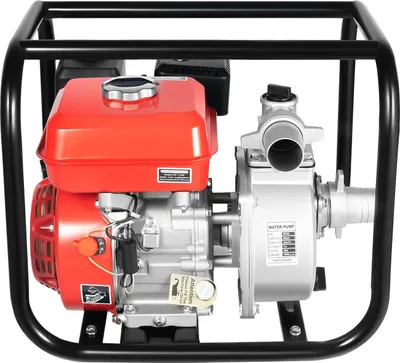 Produktbild von Benzin-Wasserpumpe - Kreiselpumpe - 7,5 PS - 50 mm (2") - 30 m Förderhöhe - 26 m³/h - 212 cm³ - 7,5 m Schlauch
