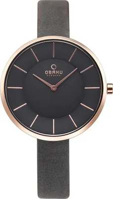 Produktbild von Uhr Obaku Frauen Grau Obaku-V185LXVJRJ