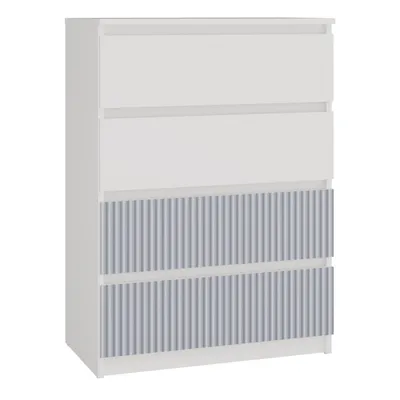 Produktbild von Topeshop M4 FR BLUE KPL, Blau, Weiß, 4 Schublade(n), Partikelbord, 700 mm, 400 mm, 970 mm