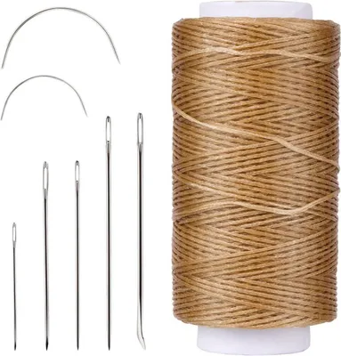 Obrázek produktu pro Namner Kožená nit 150D 150m Kožená nit voskovaná khaki
