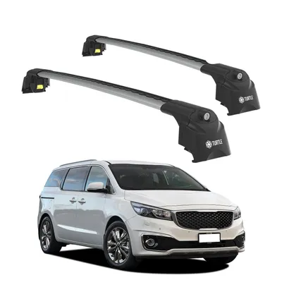 Produktbild von TURTLE DACHTRÄGER AIR-2 , Silber KIA CARNIVAL YP 2015 - 2020 (MPV)