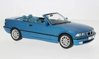 Image de MCG MCG18319 - BMW Série 3 (E36) Cabriolet, échelle 1/18, turquoise, 1996 - Neuf