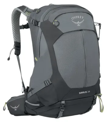 Image de Sac à dos de randonnée OSPREY Sirrus 34 pour femme, gris, 34 L
