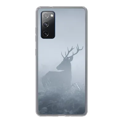 Produktbild von MuchoWow® Handyhülle Schutzhülle Hülle für Samsung Galaxy S20 FE Hirsche - Nebel - Wald Silikon Softcase Handy Hülle - Abdeckung