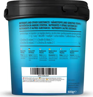 Produktbild von BODYLAB L-Citrulline Malate - 500g