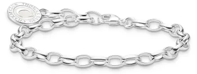 Produktbild von THOMAS SABO Charm-Armband mit Charmista Coin Silber 925, Kaltemail
