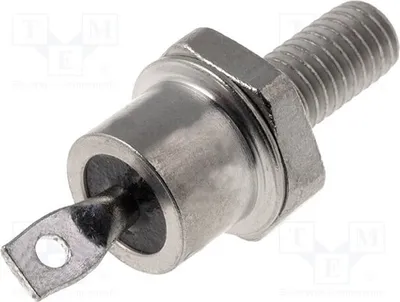 Zdjęcie produktu dla 1 x Diode: prostownik z zaciskami śrubowymi, 600V, 1,5V, DO4, 25A, M5, D22-25-06-N0, uniwersalna