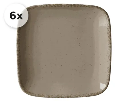 Produktbild von Beilagenteller 14,5cm 6er Set Casa grau