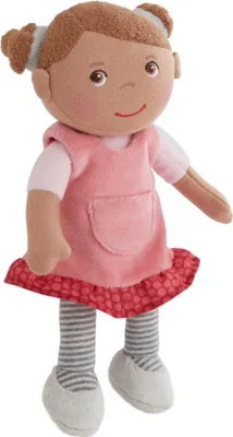 Immagine prodotto di HABA Bambola di stoffa unisex Bambola di peluche Camila - rosa - Dimensioni 26 cm