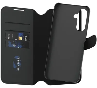 Image de PanzerGlass Tango Two-in-One mobile phone case 17 cm (6.7") Wallet case Black