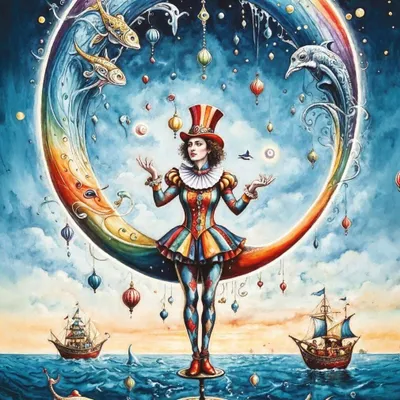 Immagine prodotto di KUNSTPUZZLE, puzzle "Sea Acrobat", 1500 pezzi