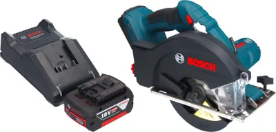 Produktbild von Bosch GKM 18V-50 Professional Akku Metall Handkreissäge 18 V 136 mm Brushless + 1x Akku 5,0 Ah + Ladegerät