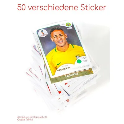 Immagine prodotto di Panini WM Russia 2018 - 50 figurine diverse (senza doppioni)