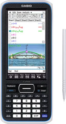 Produktbild von Casio ClassPad fx-CP400 - Tasche - Grafikrechner - Akku - Schwarz