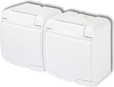 Obrázek produktu pro Dvojité uzemněné zásuvky 2x(2P+Z)
