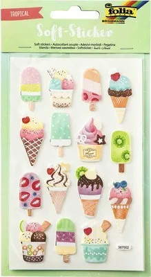 Produktbild von Soft-Sticker Tropical 28-tlg.