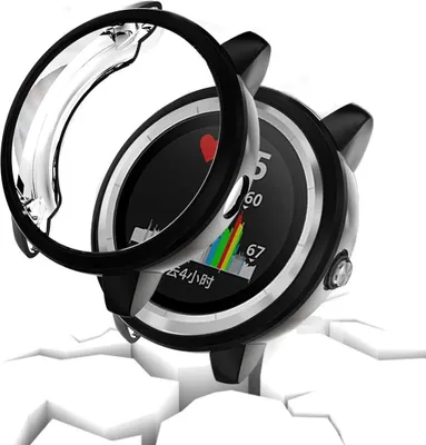 Produktbild von Strap-it Garmin Vivoactive 3 TPU-Schutzhülle (Schwarz)