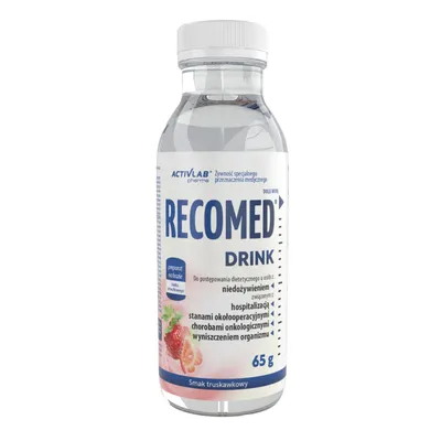 Produktbild von Recomed ActivLab Pharma Drink smak truskawkowy, 65 g