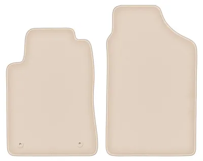 Produktbild von DURBAN Beige Velours-Fußmatten vorne für Peugeot 605 Limousine (1989-1999)