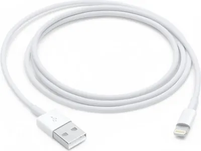 Zdjęcie produktu dla Apple, kabel Lightning do USB-A 2.0 do ładowania i synchronizacji, 1 m, biały