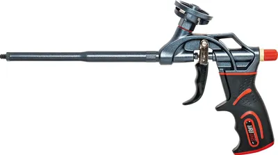 Produktbild von Irion Metall-GuardiaX7 Schaumpistole Dosierpistole für Bauschaum schwarz-rot
