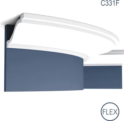 Produktbild von Einrichtungs Profil Orac Decor C331F LUXXUS flexible Leiste Eckleiste Zierleiste Decken Stuck Gesims Dekorleiste 2 Meter