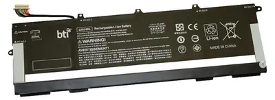 Produktbild von BTI OR04XL-, 6910 mAh, 53 Wh, Lithium-Ion (Li-Ion), 7,7 V, Schwarz, 1 Stück(e)