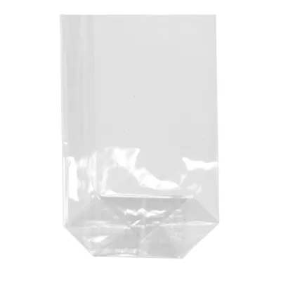 Produktbild von Bodenbeutel, PP 15 cm x 10 cm x 3,5 cm transparent