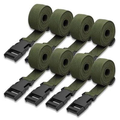 Productafbeelding van Omgoods - Set van 8 Verstelbare Nylon Lashing Straps 1,5 m