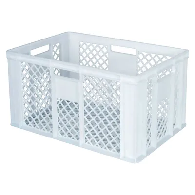 Produktbild von 54 Euroboxen / Bäckerkiste, LxBxH 600 x 400 x 320 mm, Palettenware, weiß