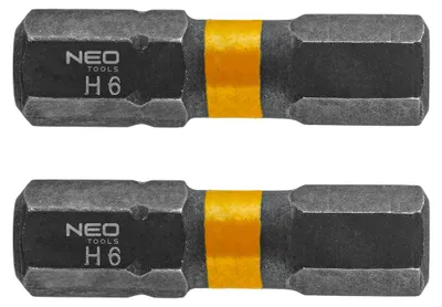 Immagine prodotto di Punte HEX6 x 25 mm, 2 pezzi.