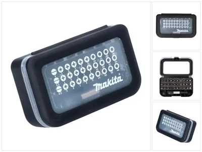 Obrázek produktu pro Makita D-30667, 31 kusů, Phillips, Křížový, Zdířka, Torx, PH1, PH2, PH3, PZ1, PZ2, PZ3, T10, T15, T20, T25, T30, T40, 5.5 mm, 6.5mm