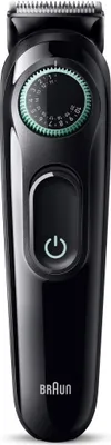 Zdjęcie produktu dla Braun BeardTrimmer 3 BT3421, Zmywalny, Bateria, Czarny
