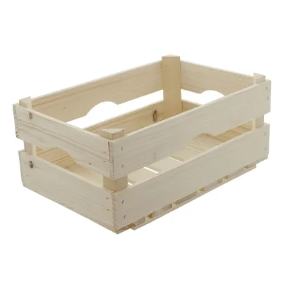 Produktbild von FRANK FLECHTWAREN Holz-Steige "Natur",