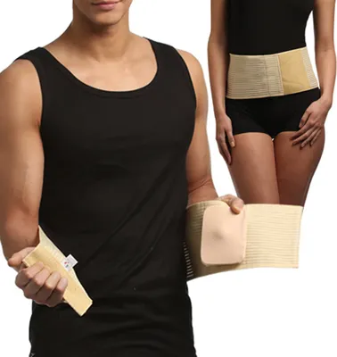 Obrázok produktu pre Obväzový popruh na podporu brušnej prietrže prevencia prietrže stómie 2-L-XL-XXL