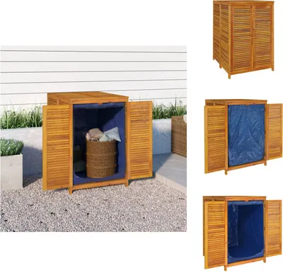 Produktbild von vidaXL Gartenbox 70x87x104 cm Massivholz Akazie -  Gartenboxen