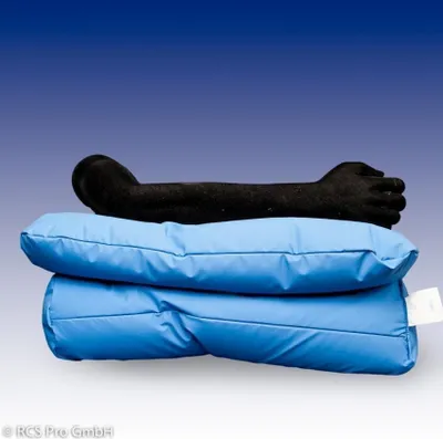 Produktbild von CareWave (Carepur) Hemi Arm Lagerungskissen M 2tlg, blau
